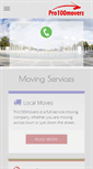 Mobile Screenshot of pro100movers.com